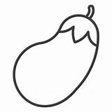 Eggplant Icon Stroke Svg Transparent Wink Emoji Vector Emoticon Edit Colors Vexels sketch template