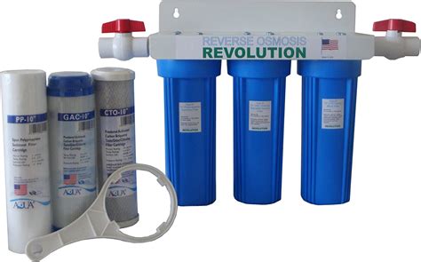 Reverse Osmosis Revolution Whole House 3 Stage Water Filtration System