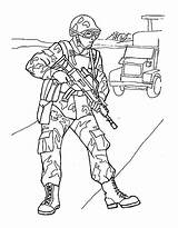 Soldados Soldiers Soldado Soldier Tentera Ringkasan Pewarna Indah Exército sketch template