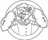 Popeye Coloring Pages Power Sailor Printable Drawing Man Para Clipart Coloriage Dessin Dibujo Colorear Supertweet Library Color Getdrawings Getcolorings Tableau sketch template