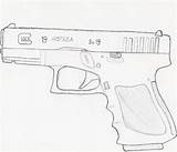 Glock Coloring Sketch Favourites sketch template