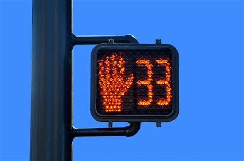 crosswalk signal  stock photo public domain pictures