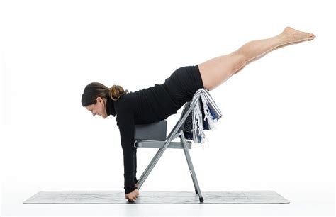 chair yoga balance poses yoga  health