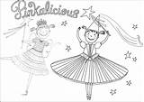 Coloring Pinkalicious Peterrific Musical Pages Pink Things Choose sketch template