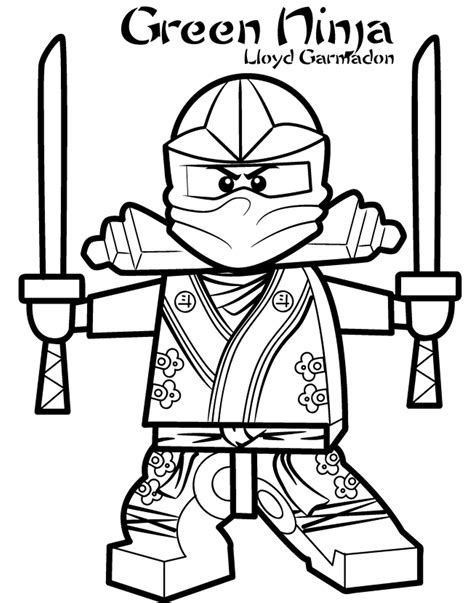 ninjago coloring pages lloyd coloring home