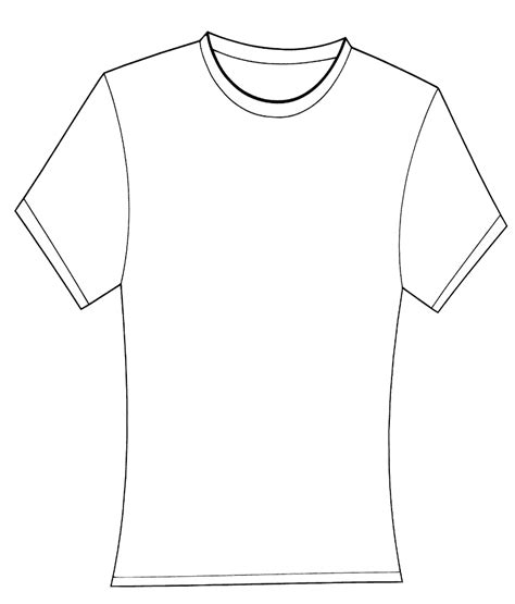 shirt coloring pages coloring home