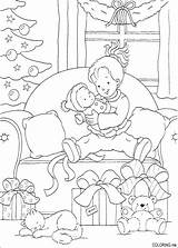Coloring Christmas Pages Morning Printable Kids Colouring Natal Pintar Colorir Noel Coloriage Book Desenhos Para Drawing Colors Desenho Templates Cat sketch template