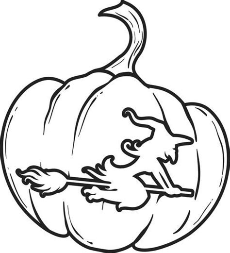 printable pumpkin coloring page  kids    fall