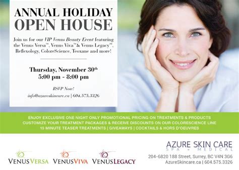 spa open house   perfect setting  great deals azure