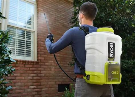 Ryobi One P2860 4 Gal Backpack Sprayer Battery And Charger Incl