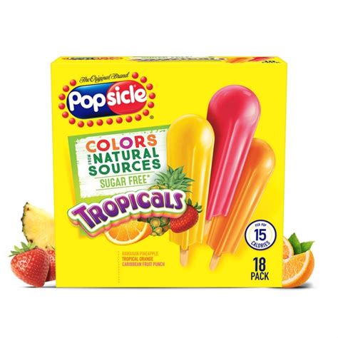 sugar  tropical ice pops popsicle