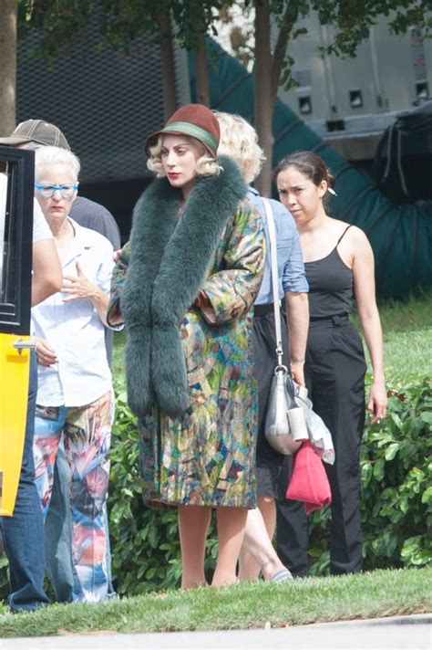 lady gaga is pregnant on the american horror story set popsugar