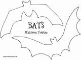 Bats Halloween Template Bat Cut Templates Printable Hanging Outs Paper Print Printables Choose Board Coloring sketch template