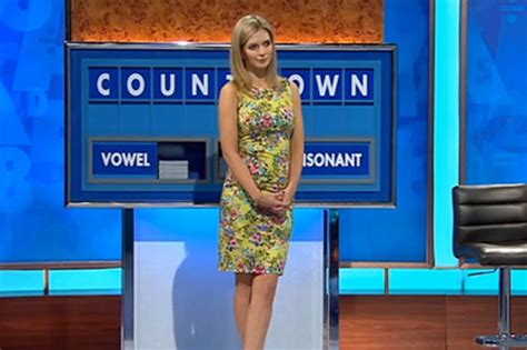 Countdown Rachel Riley Shows Off Killer Booty In Skintight Dress