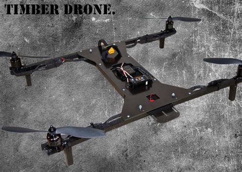 timber drone diy kit launches  kickstarter video