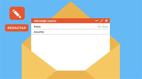 crear  correo electronico enviar  mensaje de correo electronico