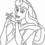 Aurora Coloring Princess Laugh Dancing Flowers Pages sketch template
