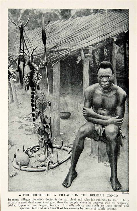 Congo Witch Doctor Congo Witchdoctor Africa African