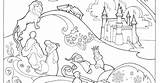 Lion Wardrobe Witch Coloring Sheet sketch template
