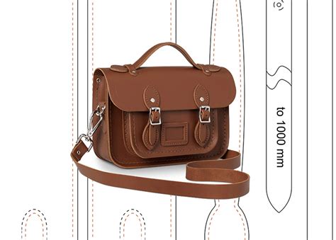 leather satchel bag pattern  art  mike mignola