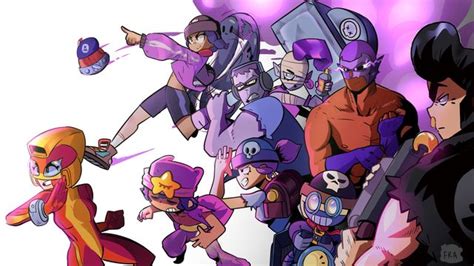 Brawl Stars In 2020 With Images Character Anime