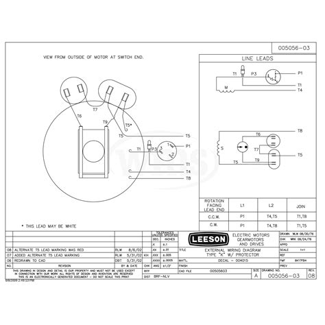 leeson motors wiring diagrams