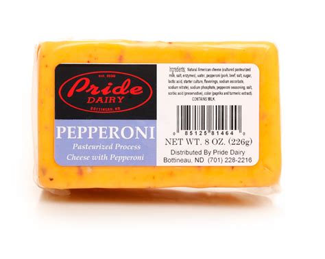 pepperoni cheese pride dairy