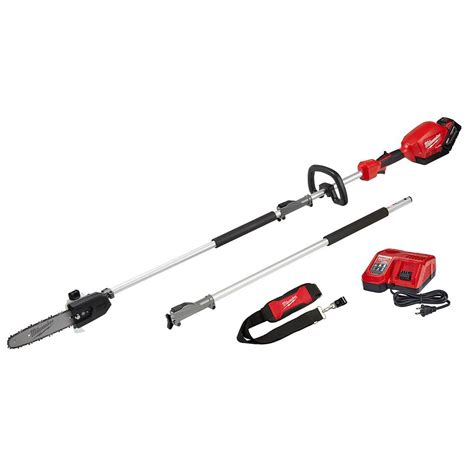 milwaukee  fuel  volt lithium ion brushless cordless   pole  kit  attachment