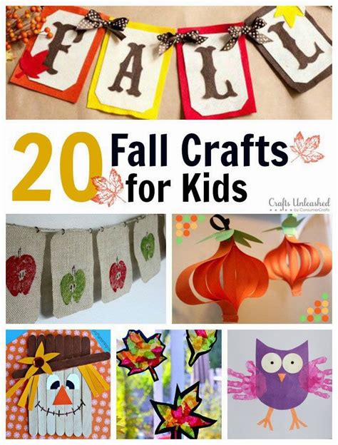 helping kids grow   fun fall crafts  kids  love