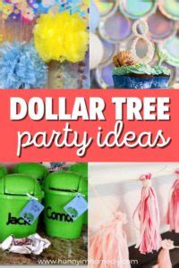 easy dollar tree party ideas     home today