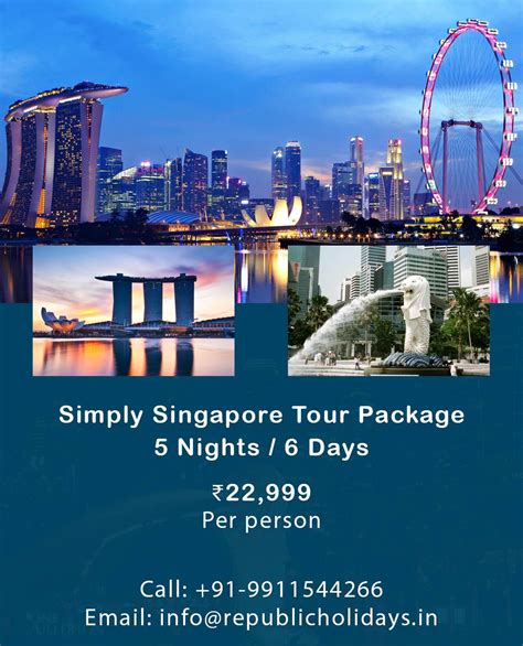 explore singapore  affordable price singapore  package  starting  inr