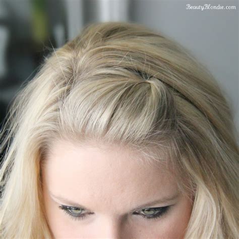 Side Bang Pin Back Poof Using Just 1 Bobby Pin {video}