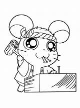 Hamtaro Coloring Pages Make Name Names Say Own Cute Pizza Print Kids Getcolorings Visit Picgifs Cartoon Popular sketch template