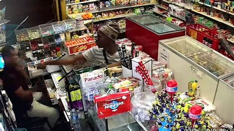 Watch Hero Saves Shop Owner From Panga Wielding Robber In Cape Town