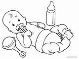 Baby Coloring Pages Printable Kids sketch template