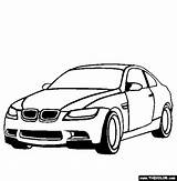 Coloring Bmw Car Cars M3 Drawing Pages Sports Silhouette Bugatti Drawings Stanley Veyron Thecolor Flat Truck Vehicles Lamborghini Getdrawings Color sketch template