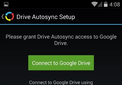 upload  android   google drive  autosync app