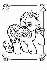 Pony Coloring Little Pages Belle Sweetie G3 Vintage Mlp Unicorn Printable Original Old Colouring Books Color Colorear Para Print Crayola sketch template