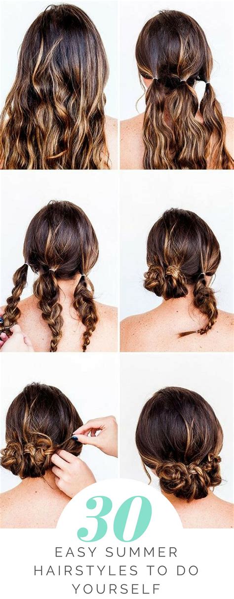 easy summer hairstyles    quick braids hair hacks