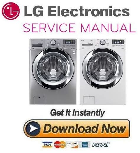 lg wmh wmhva wmhwa service manual  repair guide tradebit