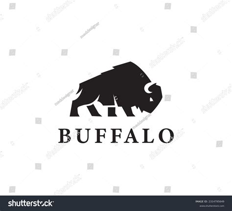 buffalo logo royalty  images stock  pictures