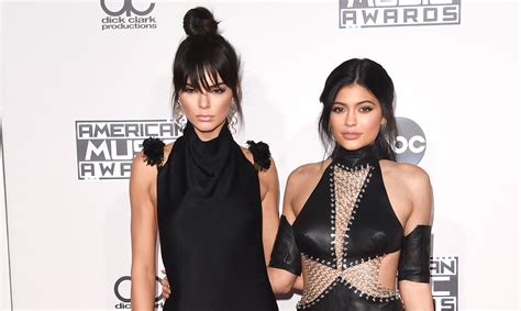 kendall and kylie jenner show some skin at the amas 2015 2015 american
