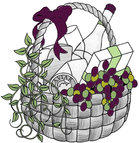 gift basket  basket clip art wikiclipart