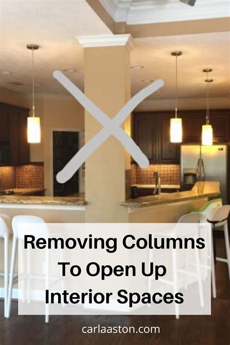 remodeling tips removing columns  open  interior spaces designed