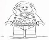 Coloring Pages Quinn Harley Lego Template Ivy sketch template