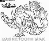 Invizimals Sabretooth Creature Ombra Malvorlagen Kleurplaten Colorare Disegni Invizimal Lod sketch template