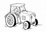 Coloring Tractor Pages Farm Printable Comments sketch template