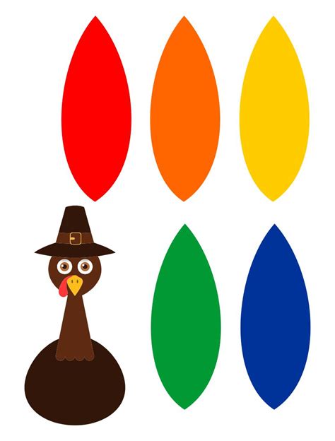 thanksgiving turkey craft printable