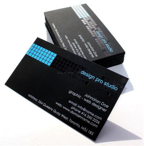 cool business card concept slim image