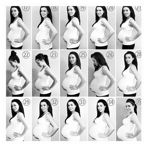 Top 13 Ideas About Pregnancy Time Lapse On Pinterest Before And After